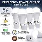 A19-rechargeable Emergency Light Bulbs  12w 1200lm Led for Family e27 e26