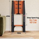 20 3 Ft Telescoping Ladder  Aluminum Extension Ladder  330 Lbs Load Capacity    