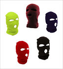 3 Hole Full Face Mask Winter Ski Cap Balaclava Beanie Tactical Warm Hat Us
