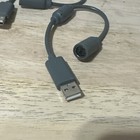 2x Usb Breakaway Dongle Cable Cord Adapter For Xbox 360 Pc Wired Controller