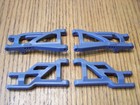 Fit Traxxas 1 10 Slash 2wd Vx3 Front  rear Slate Gray Heavy Duty Suspension Arms