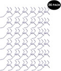 36 Pieces 2 Inch Silver Pegboard Hooks Heavy Duty Pegs Pegboard Accessories For
