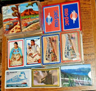 Lot Railroad Train Playing Cards Mostly Sealed 9 Decks Gn At sf Mp Cnw Lionel