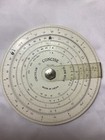 Vintage Concise Circular Slide Rule No  270 Made In Japan With A Case
