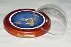 Flat Earth Map Dome Display Model  Acrylic Dome  Gift