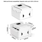 Automatic Card Shuffler 1-2 Decks Electric Playing Shuffler Machine Rechargeable