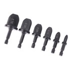 1 6pcs Black Hexagonal Handle Repair Expander Copper Tube Forging Tool