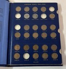 Whitman Coin Album Lincoln Cents 1941-1972   61 Coins