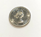 1964 Canada 5 Cents  beautiful Unc  Proof Like Coin   Elizabeth Ii 1st Portrait