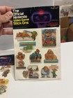 Nintendo Video Games 1988 Vintage Puffy Stickers Mario Punch-out Zelda Sealed