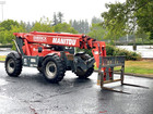 2018 Manitou Mta 10055 10k Telescopic Reach Forklift Telehandler Cab Aux Bidadoo