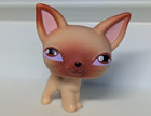 Littlest Pet Shop    Lps Chihuahua Dog  1  Hasbro Authentic Tan W Brown Eyes