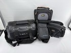 Sony Jvc Canon Fuji Film Kodak Camera Job Lot Camera Parts   Repair Cables Bags