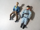 Vintage 1950s Lot Of 2 Hartland Plastics Champ Cowboy Lone Ranger Figure O 19
