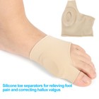 Big Toe Bunion Corrector Splint Straightener Foot Pain Relief Hallux Valgus L