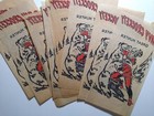 Davy Crockett Lot Of 40 Iron On Transfers Vintage Decals Cowboys Wild West 1950s