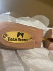 Cedar Elements Split-toe Cedar Shoe Tree - 6 Pairs  x- Large   New