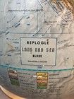 Vintage Replogle Land And Sea Leroy M Tolman 12 Inch World Globe