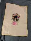 Degrazia Embroidery Cross Stitch Native American Art Unframed Girl Flower Halo