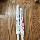 Vintage Set Of 2 1970 s Candle Lite s Color Drip Bottle Taper Candles In Box