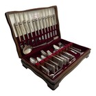 Vintage 1847 Rogers Bros Silver-plate Silverware 95 Pieces Set With Case