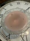 Vintage 1930s Art Deco Pink Glass Ceiling Light Lamp Shade