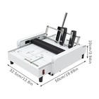 60w A3 Book Stapler Booklet Folding Binding Machine Paper Stapling Making 110v