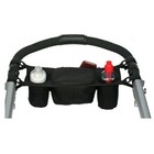Black Cup Holder Organizer For Thule Baby Infant Stroller Jog Wipes Diaper Toy