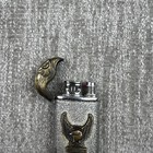 Vintage 70s Harley Davidson Eagle Head Lighter Collectible Not Working As Is