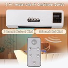 Portable 2 In 1 Smart Electric Fan And Heater Combo Quiet Warmer Fan For Bedroom
