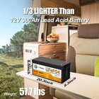 12v 300ah Lifepo4 Lithium Battery 200a Bms For Golf Cart Rv Solar Panels Marine