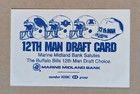 1992 Buffalo Bills Football Pocket Schedule Card Nfl         