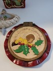 Vintage Lot Of 5 Ceramic Christmas Ornaments