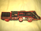 Vintage 1950s Tin Train Locomotive Japan Friction Toy Nice Condition 10 Inch