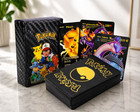 55pcs Gold silver black Foil Cards Gx Vmax Style Rare Trading Set