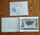 Very Rare Uk To Jordan Palestine Administration 1964 Cover   Seasons Card Uniqu 