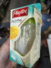 Playtex Drop Ins System Original Nurser Baby Bottle 4 Oz Slow Flow Latex Green