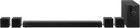 5 1 Home Theater System With Bluetooth  6 Surround Speakers  Wall Mountable  Inc