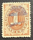 Travelstamps  1891 Us Stamps Scott  j22  1 Cent Postage Due  Used  No Gum