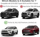 Mud Flaps Fit For Toyota Rav4 Rav 4 Hybrid 2019-2025  Oem Style No Drilling Mud