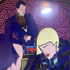     vintage Post Modern Art Deco 3d Mirror Boodles British Gin Bar Sign Ny Promo