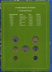 Coin Sets Of All Nations Mexico W card 1985-1988 Unc 500 Pesos 1988 20 Pesos 85