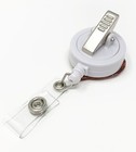 7 Pack Glitter Bling Love Heart Retractable Id Badge Reel Holder Swivel Clip