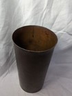 Antique Vintage Hammered Copper Vase  Vessel 7  0 5kg