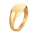 Custom Letters Name Engraved Ring Stainless Steel Gold Black Silver Jewelry Gift