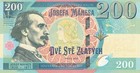 Matej Gabris Czechia 200 Zlotych 2020 Unc Josef Manes Fantasy Banknote Ch01 0680