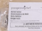 New Pampered Chef Corn Kernel Cutter 1114 Black Kitchen Tool Factory Sealed
