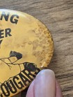 Vintage Homecoming Cougars Oct 28 1966 Plaster Play Pinback Button Pin
