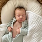 Sleeping Boy 20  Reborn Baby Dolls Chubby Vinyl Full Body Realistic Newborn Gift