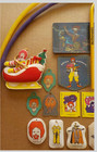 Vintage Mcdonalds Restaurants Mcdonaldland Character Magnets Straws Giveaways